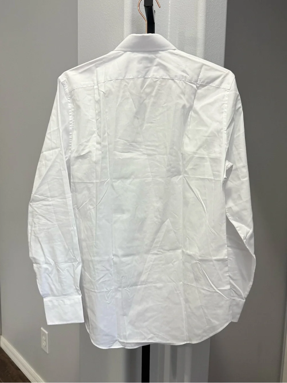 Men’s J. Crew Performance White Long Sleeve Button Down Shirt 15/34 Slim NWT